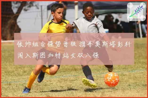 张帅组合强势晋级 携手奥斯塔彭科闯入斯图加特站女双八强
